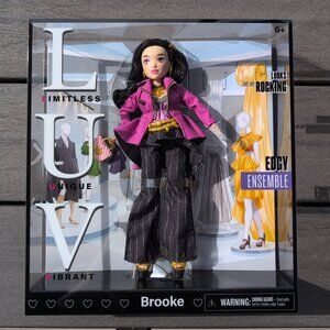 LUV Limitless Unique Vibrant BROOKE Fashion Doll Rocker Style Rare, New In Box